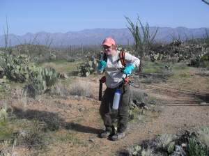 Ready to fight the enemy. 